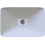 Sanitec Aktis 283 Επικαθήμενος Νιπτήρας Μπάνιου 60.5x38.5x9cm Λευκός 152-283WHITE