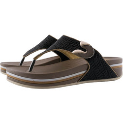 B-Soft Γυναικείες Σαγιονάρες Flatforms Ανατομικές Μαύρες 6329-22