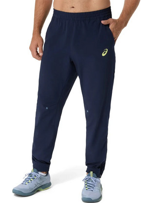 ASICS Ανδρικό Παντελόνι Φόρμας με Λάστιχο Navy Μπλε 2041A393-400