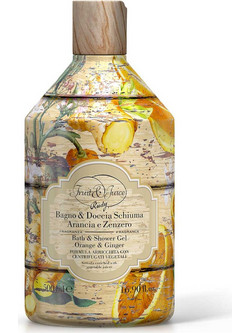 Rudy Fruit & Juice Orange & Ginger Αφρόλουτρο σε Gel 500ml