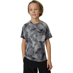 4F Παιδικό T-Shirt Κοντομάνικο Μαύρο Ανθρακί 4FJWSS26TFTSM1971-25A