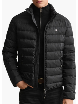 Gant Ανδρικό Μπουφάν Χειμωνιάτικο Puffer Μαύρο 3G7006636-005