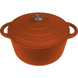 Espiel Volcano Μαντεμένια Κατσαρόλα Εμαγιέ 28cm 6.2lt
