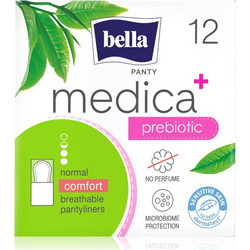 Bella Medica Prebiotic Normal Comfort Σερβιετάκια για Ελαφριά Ροή 2.5 Σταγόνες 12τμχ
