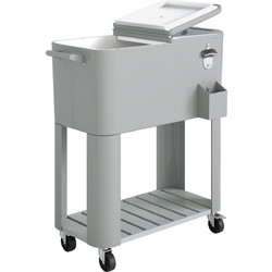 Outsunny Φορητό Ψυγείο 76lt 846-219V00SR