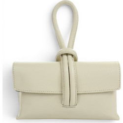 Passaggio Leather Γυναικείο Τσαντάκι Χειρός Δερμάτινο Μπεζ 5052-KR-01