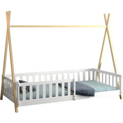 B2BMarkt Munk Παιδικό Κρεβάτι Τύπου Montessori Μονό για Στρώμα 90x190cm 0509932