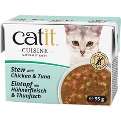 Catit Cuisine Adult Stew with Chicken & Tuna 95gr