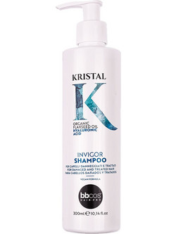 BBCOS Kristal Invigor Σαμπουάν για Επανόρθωση για Λεπτά & Ταλαιπωρημένα Μαλλιά 300ml