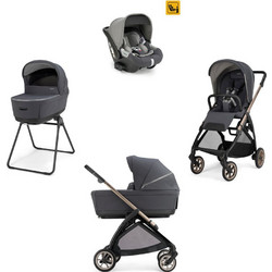 Inglesina Electa Quattro 2026 Καρότσι Μωρού 3 σε 1 Garage Grey Bronze Black