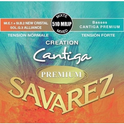 Savarez 510MRJP Creation Cantiga Σετ 6 Χορδές Κλασικής Κιθάρας 28-44" Mixed Tension