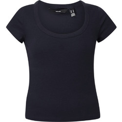 Vero Moda Γυναικείο Καλοκαιρινό Top Βαμβακερό Navy Μπλε 10344953