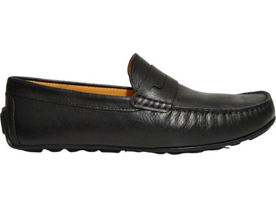 ACE Ανδρικά Μοκασίνια Loafers Δερμάτινα Μαύρα 98196