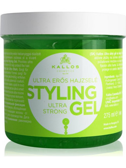 Kallos KJMN Ultra Strong Gel Μαλλιών Δυνατό Κράτημα 275ml