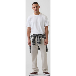 Gap Ανδρικό Παντελόνι Relaxed Εφαρμογή Γκρι 887836001