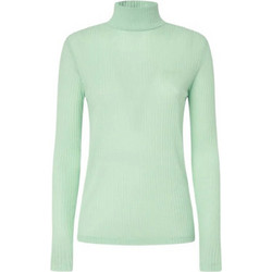 Pepe Jeans Γυναικείο Χειμερινό Top Ριπ Πράσινο Mint PL505978-615