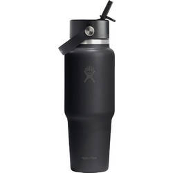 Hydro Flask Wide Flex Straw Black 946ml