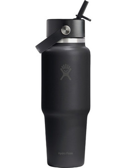 Hydro Flask Wide Flex Straw Black 946ml