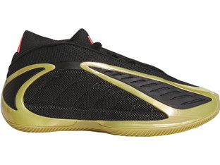 Adidas Anthony Edwards 2 Παιδικά Αθλητικά Παπούτσια για Μπάσκετ Μαύρα Χρυσά KJ5514