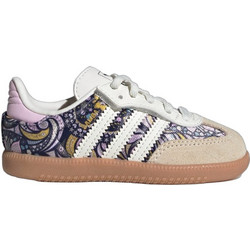 Adidas Liberty Samba Παιδικά Sneakers Μπεζ Μωβ KH9847