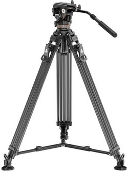 Neewer LL55 Carbon Fiber Video With Head