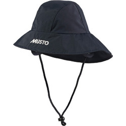 Musto Breathable Ανδρικό Καπέλο Boater Υφασμάτινο Μαύρο