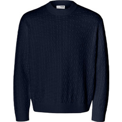 Selected Ανδρικό Πουλόβερ Navy Μπλε 16098365
