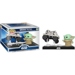 Funko Pop! Moments Star Wars 840 Grogu with Polar Mouse Droid 15cm