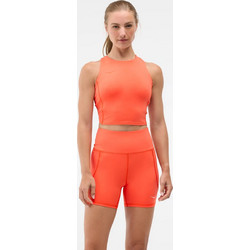 Hoka Elaro Γυναικείο Αθλητικό Crop Top Πορτοκαλί 1141760