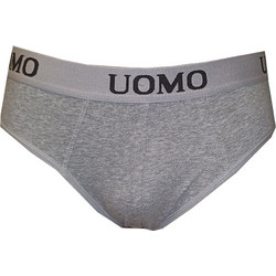 Uomo Ανδρικό Σλιπ Βαμβακερό Γκρι 1017-15