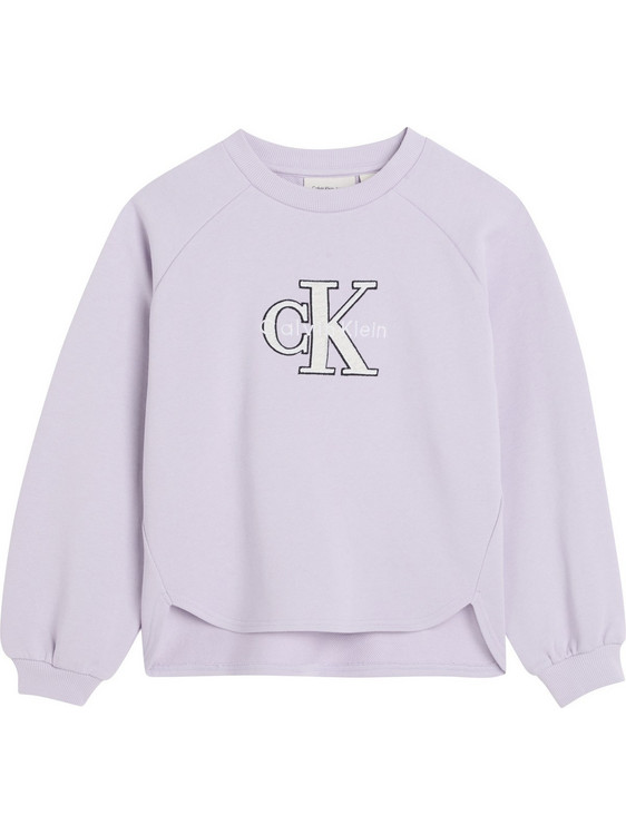 Calvin Klein Παιδικό Φούτερ Λιλά LVCKTJB31G-VHJ