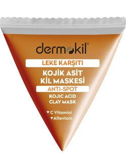 Dermokil Anti-Spot Κρεμώδης Μάσκα Προσώπου για Λάμψη με Άργιλο 9ml