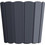 Prosperplast Γλάστρα Στρογγυλή Πλαστική Ανθρακί 28.5x25.6cm DDE290-S433