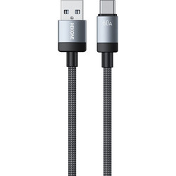 Wekome WDC-123A Braided USB-A to USB-C 1m Black