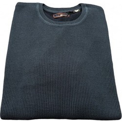 Side Effect Ανδρικό Πουλόβερ Navy Μπλε ZKP-4232.09