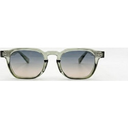 Enzo SZ8803 C2 Ανδρικά Γυαλιά Ηλίου Τετράγωνα Κοκάλινα Πράσινα με Μαύρο Φακό