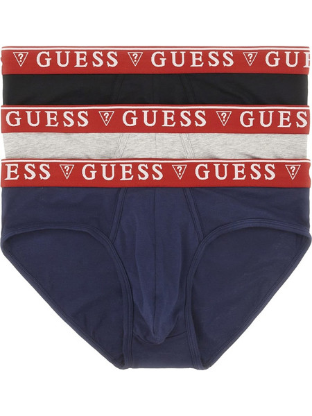 Guess Brian Ανδρικά Σλιπ Βαμβακερά 3Pack U97G00KCD31-HE90