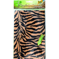 Folia Χαρτί Βελουτέ Animal Print 17x27cm Διάφορα Σχέδια 5τμχ 55510