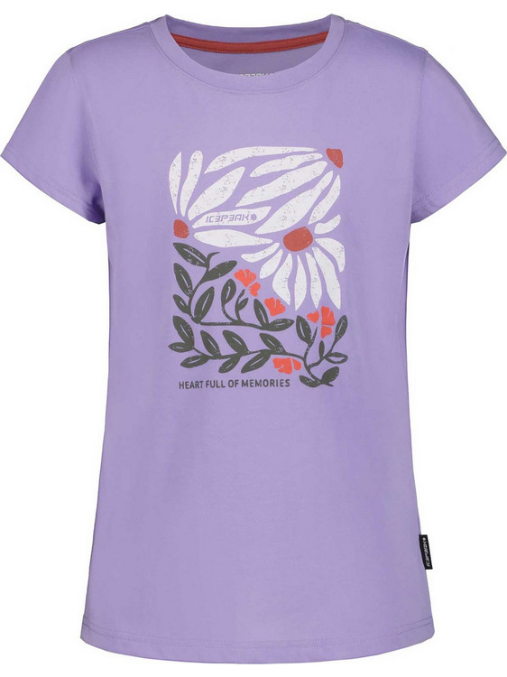 Icepeak Παιδικό T-Shirt Κοντομάνικο Λιλά 951770689711