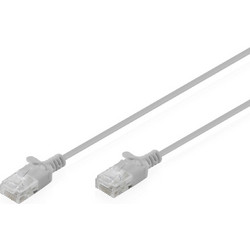 Digitus U/UTP Cat.6 Καλώδιο Δικτύου Ethernet 2m Grey DK-1618-020S