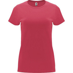 Roly Capri Γυναικείο Αθλητικό T-Shirt Μπορντό CA6683-262