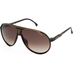 Carrera CHAMPION/S WR9HA Ανδρικά Γυαλιά Ηλίου Aviator Κοκάλινα Καφέ με Καφέ Φακό