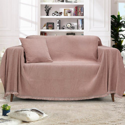 Lino Home Ριχτάρι Τριθέσιου Καναπέ 180x300 Valio Dusty Pink