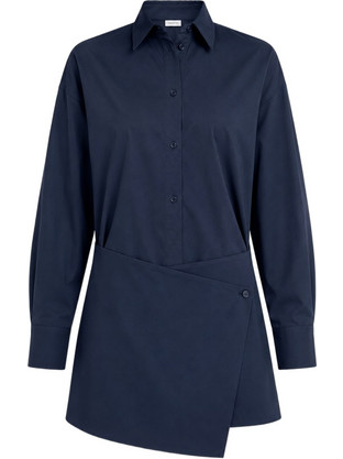 Calvin Klein Mini Καθημερινό Φόρεμα Navy Μπλε J20J22586-CGE