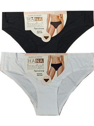 Hana Γυναικεία Slip χωρίς Ραφές 2Pack 9274-1