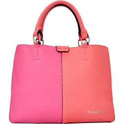 Bag to Bag Γυναικεία Τσάντα Χειρός από Δερματίνη Φούξια KX2313