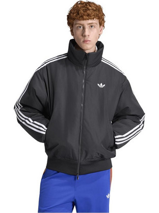 Adidas Αθλητικό Ανδρικό Μπουφάν Χειμωνιάτικο Bomber Μαύρο KR7203