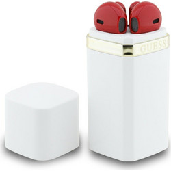 Guess Lipstick 2 TWS Ακουστικά Bluetooth In Ear White