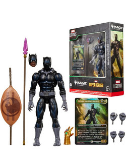 Hasbro Marvel Legends Series Magic The Gathering Black Panther Φιγούρα Δράσης για 13+ Ετών 15cm
