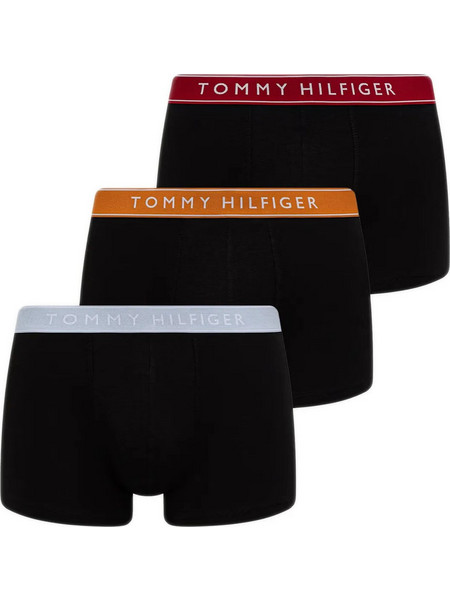 Tommy Hilfiger Essential Ανδρικά Μποξεράκια Σετ 3Pack Μαύρα UM0UM03881-0XD